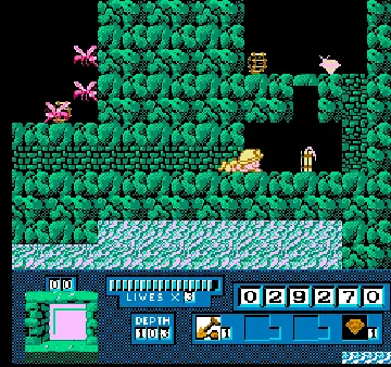 Digger T. Rock - The Legend of the Lost City (USA) screen shot game playing